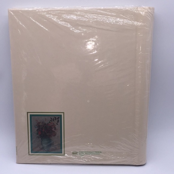 Vintage DF Photo Album Flowers Vase Self-Adhesive 40 Pages - Picture 3 of 9